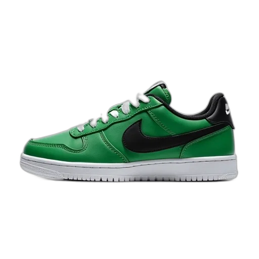 shoes, green, black, nike transparent PNG cut-out
