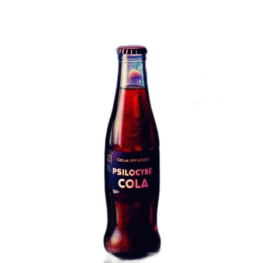 bottle, food, 3d render, photorealistic transparent PNG cut-out