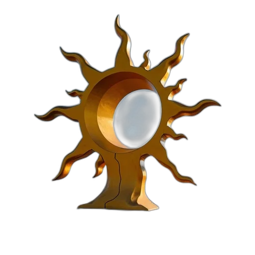 crown, jewelry, tree, staff transparent PNG cut-out