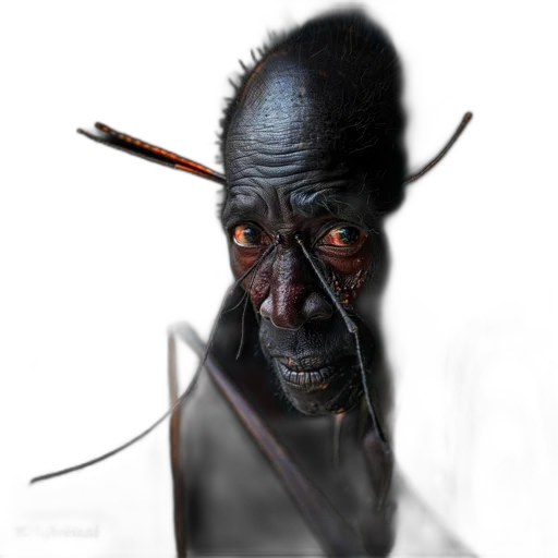 staff, face, creature, mask transparent PNG cut-out