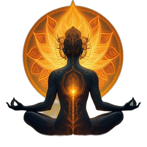 concept art, ayurvedic, healing, ask transparent PNG cut-out
