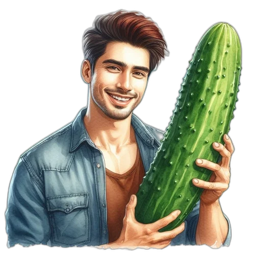 food, weapon, photorealistic, oil painting transparent PNG cut-out