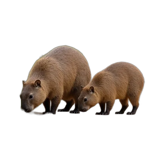 animal, creature, food, 3d render transparent PNG cut-out