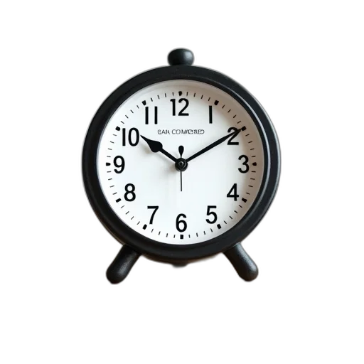 3d render, photorealistic, calendar, clock transparent PNG cut-out