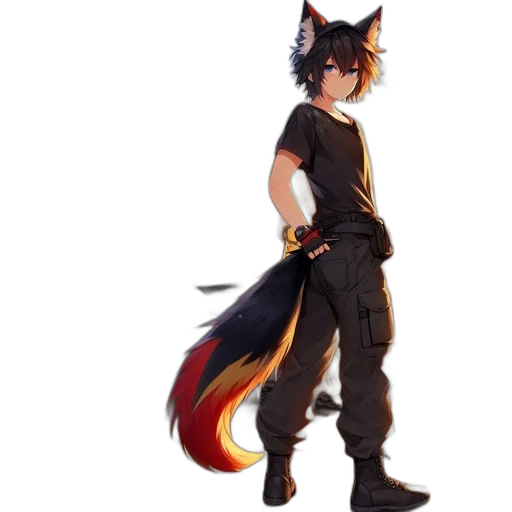 staff, animal, dragon, concept art transparent PNG cut-out