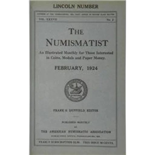 numismatist, illustrated, monthly, magazine transparent PNG cut-out