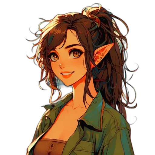 dragon, staff, jacket, fantasy art transparent PNG cut-out