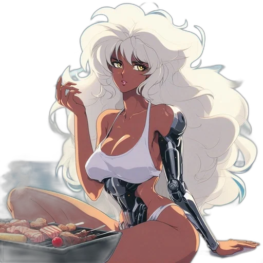 food, concept art, anime, pixel art transparent PNG cut-out