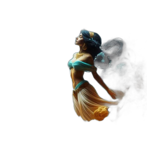 dress, concept art, fantasy art, photorealistic transparent PNG cut-out
