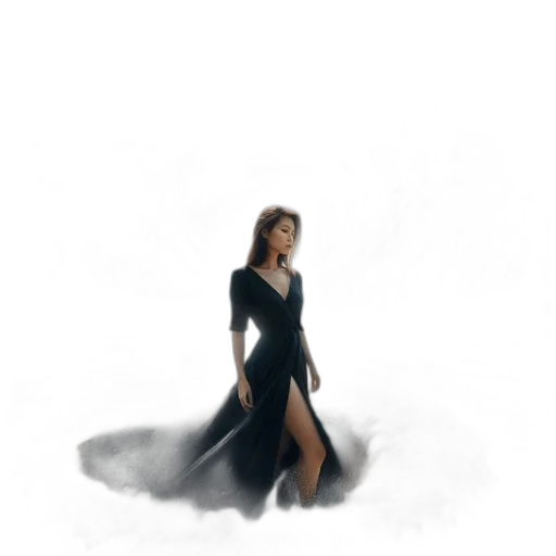 dress, jewelry, concept art, fantasy art transparent PNG cut-out