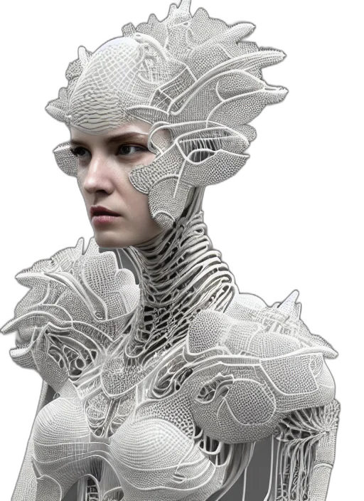robot, face, mask, dress transparent PNG cut-out