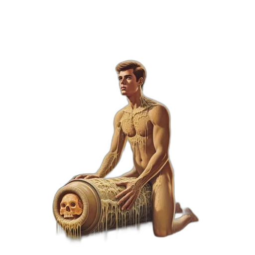 hair, creature, furniture, staff transparent PNG cut-out