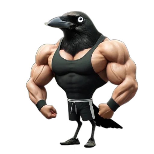 animal, creature, 3d render, concept art transparent PNG cut-out