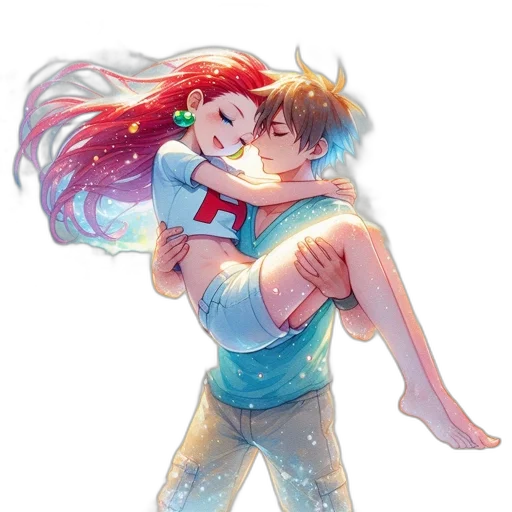 pixel art, anime, concept art, watercolor transparent PNG cut-out