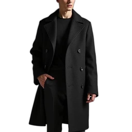 jacket, staff, dress, dark transparent PNG cut-out