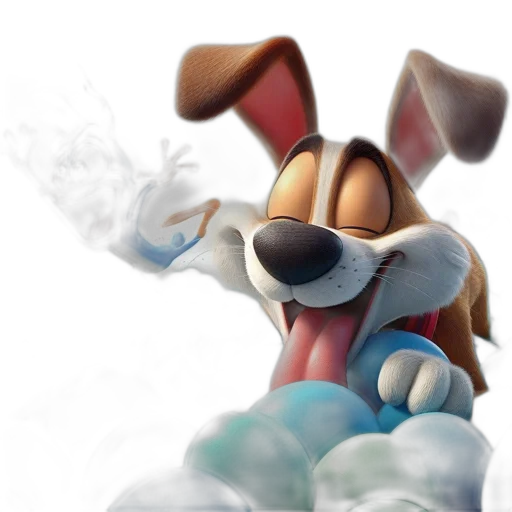 staff, animal, concept art, 3d render transparent PNG cut-out