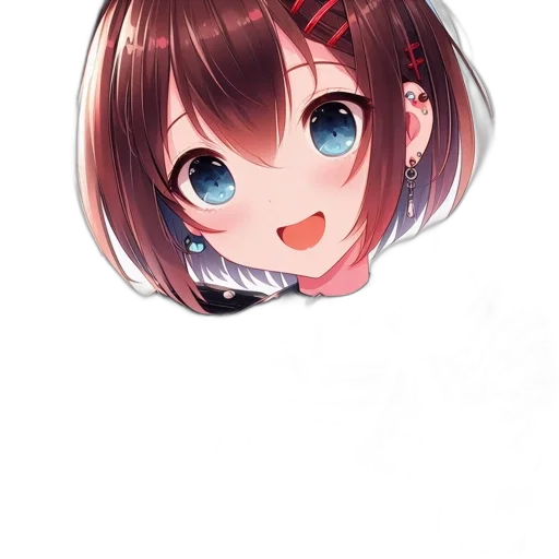 face, creature, mask, crown transparent PNG cut-out