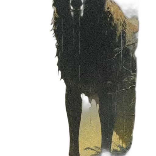 animal, creature, mask, staff transparent PNG cut-out