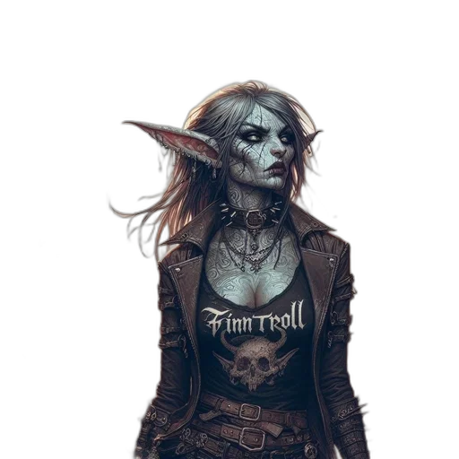 jacket, staff, face, concept art transparent PNG cut-out