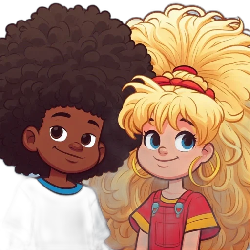 hair, crown, cartoon, concept art transparent PNG cut-out