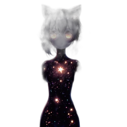 dress, staff, robot, creature transparent PNG cut-out