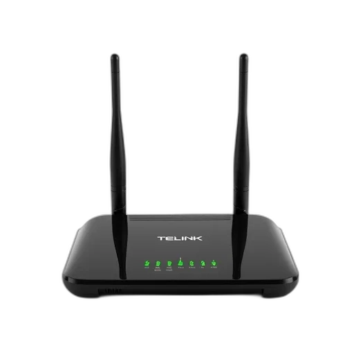 black, wireless, router, two transparent PNG cut-out