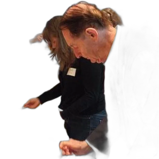 staff, hair, jacket, creature transparent PNG cut-out