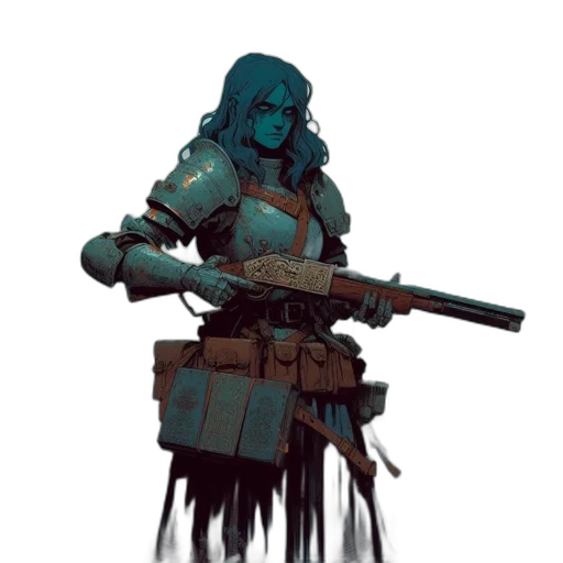 weapon, staff, robot, concept art transparent PNG cut-out