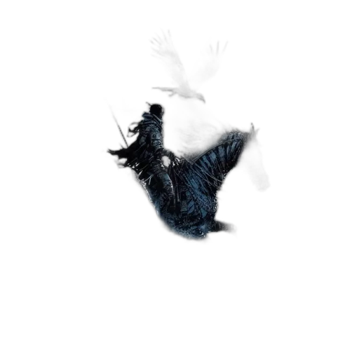 dragon, creature, hair, animal transparent PNG cut-out