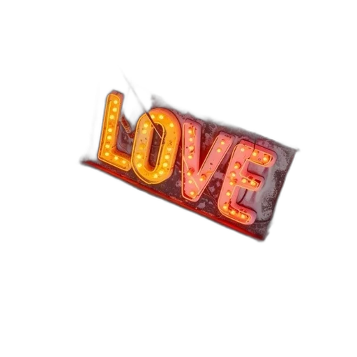 jewelry, food, 3d render, neon transparent PNG cut-out