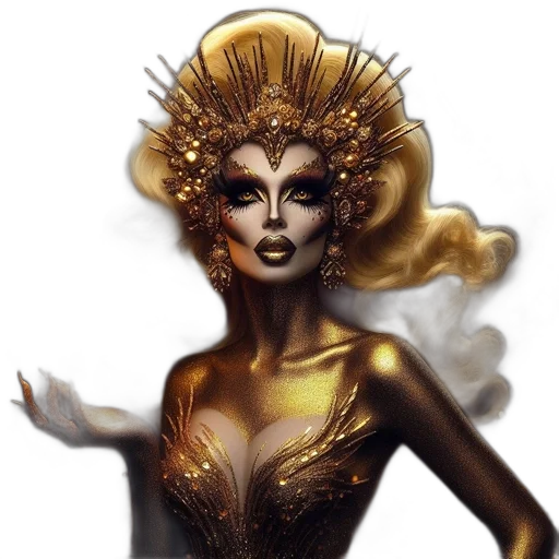 crown, jewelry, hair, mask transparent PNG cut-out