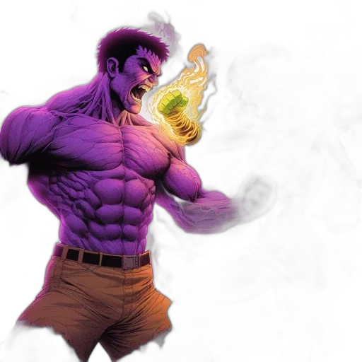 comic book art, concept art, fantasy art, 3d render transparent PNG cut-out