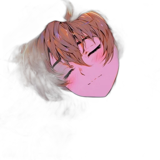 mask, face, hair, creature transparent PNG cut-out