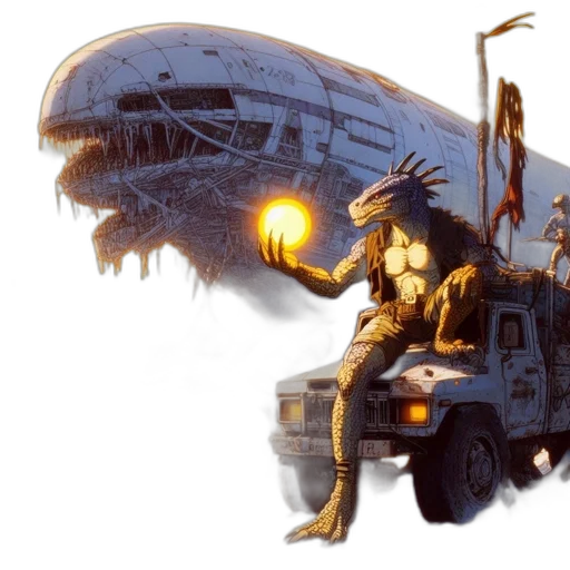 dragon, weapon, concept art, fantasy art transparent PNG cut-out