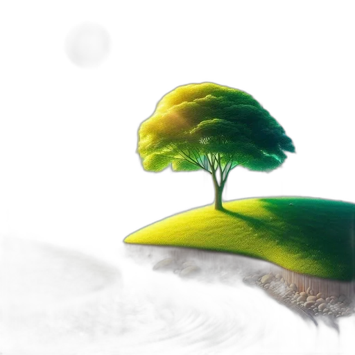 tree, umbrella, hat, furniture transparent PNG cut-out