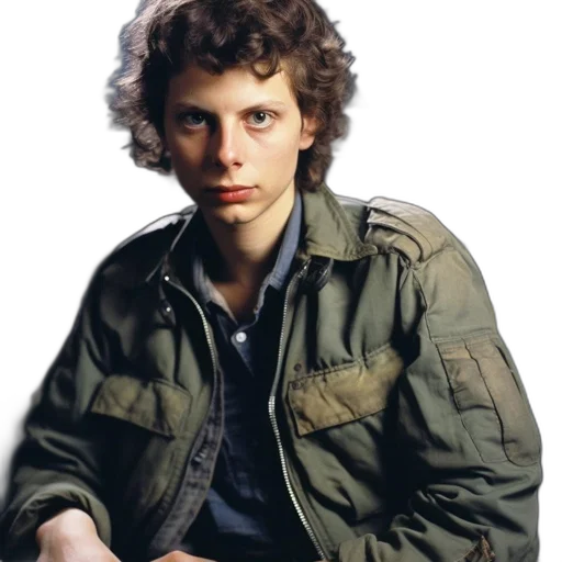 jacket, face, animal, staff transparent PNG cut-out