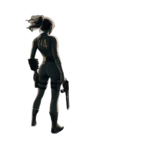 weapon, staff, dress, mask transparent PNG cut-out