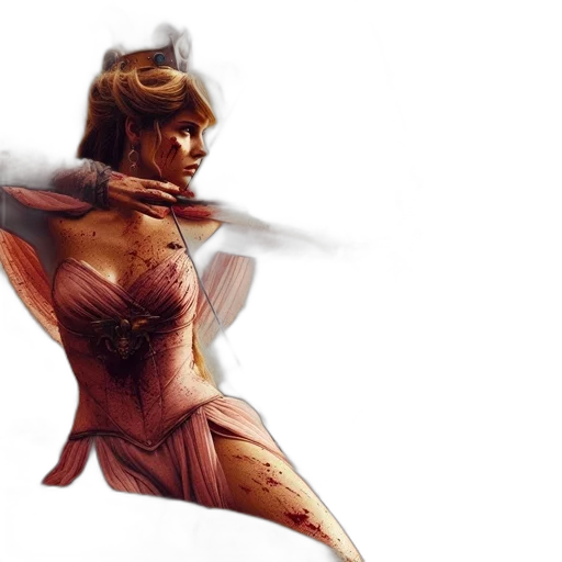 dress, concept art, fantasy art, comic book art transparent PNG cut-out