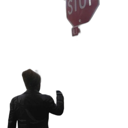 staff, umbrella, jacket, shoes transparent PNG cut-out