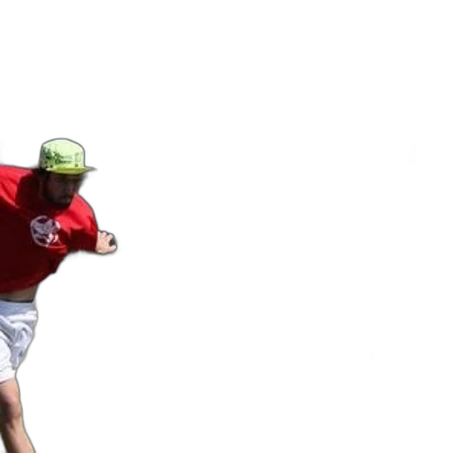 hat, staff, man, red transparent PNG cut-out