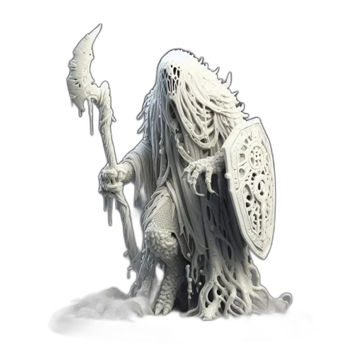 dragon, creature, staff, weapon transparent PNG cut-out