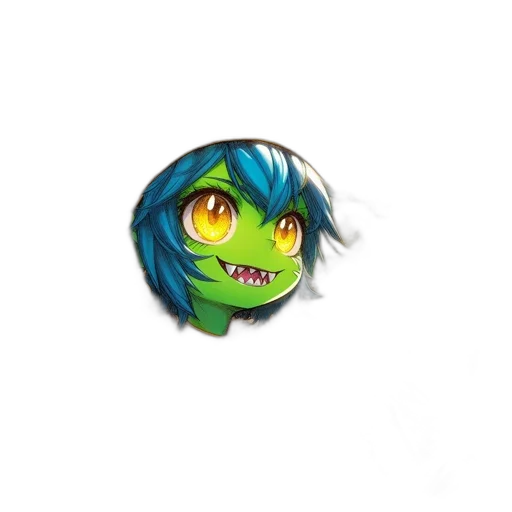 dragon, creature, staff, mask transparent PNG cut-out