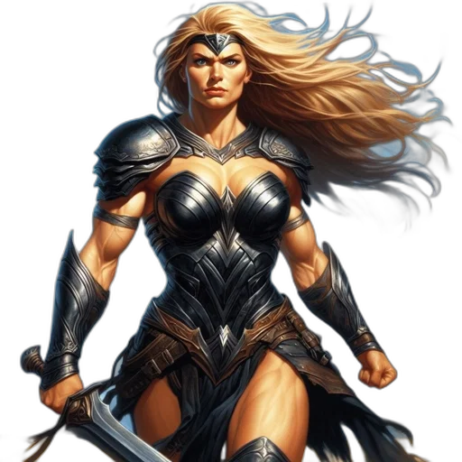 comic book art, fantasy art, concept art, photorealistic transparent PNG cut-out
