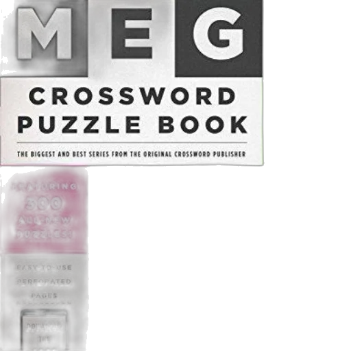 mega, crossword, puzzle, book transparent PNG cut-out