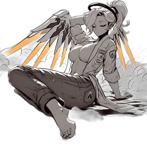 staff, weapon, concept art, anime transparent PNG cut-out