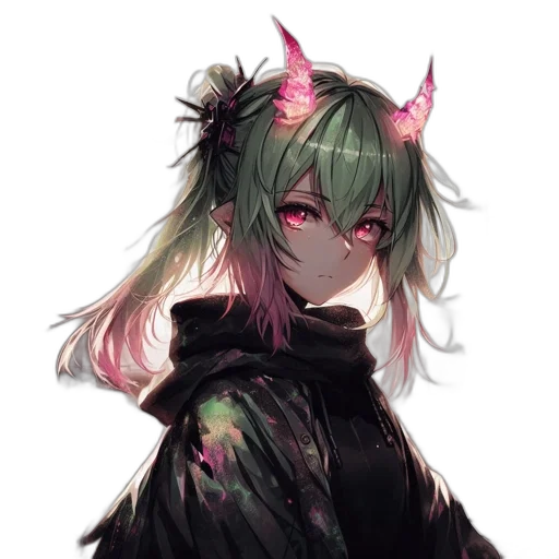 dragon, mask, staff, creature transparent PNG cut-out