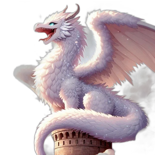 dragon, creature, animal, fantasy art transparent PNG cut-out