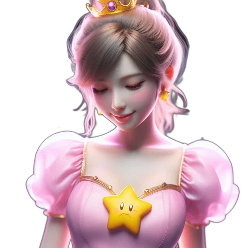 crown, dress, jewelry, staff transparent PNG cut-out