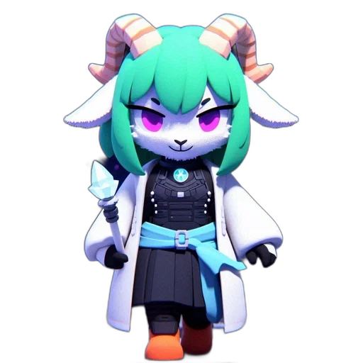 staff, robot, creature, animal transparent PNG cut-out
