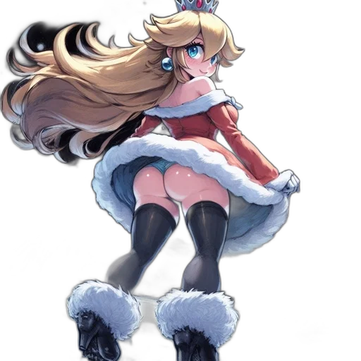 dress, staff, concept art, anime transparent PNG cut-out